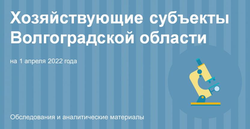 Хозяйствующие субъекты Волгоградской области