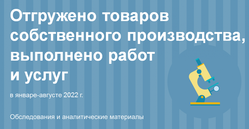 Отгружено товаров собственного производства, выполнено работ и услуг собственными силами по видам экономической деятельности промышленных производств