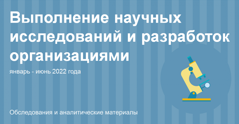 Выполнение научных исследований и разработок организациями