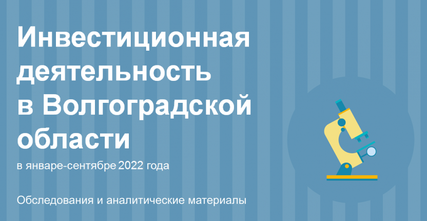 Инвестиционная деятельность в Волгоградской области