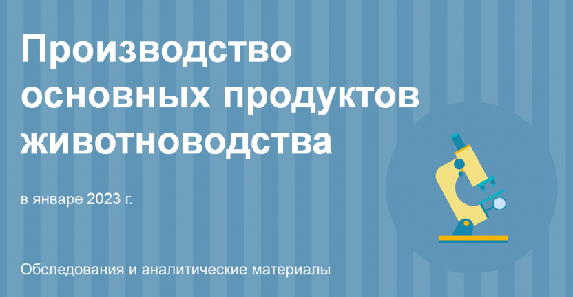 Производство основных продуктов животноводства в Волгоградской области