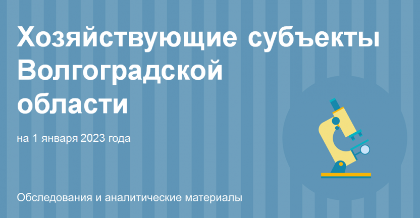 Хозяйствующие субъекты Волгоградской области