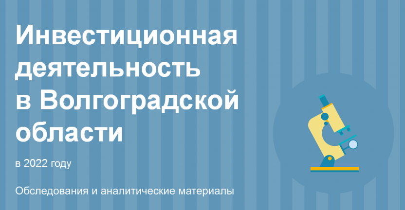 Инвестиционная деятельность  в Волгоградской области