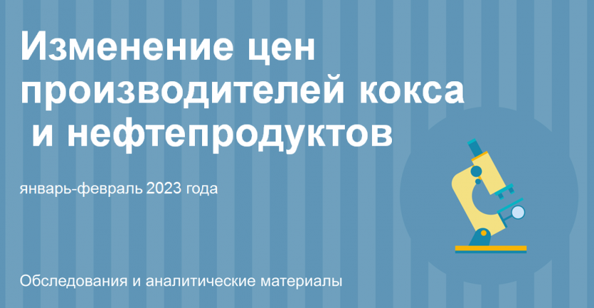 Изменение цен производителей кокса и нефтепродуктов