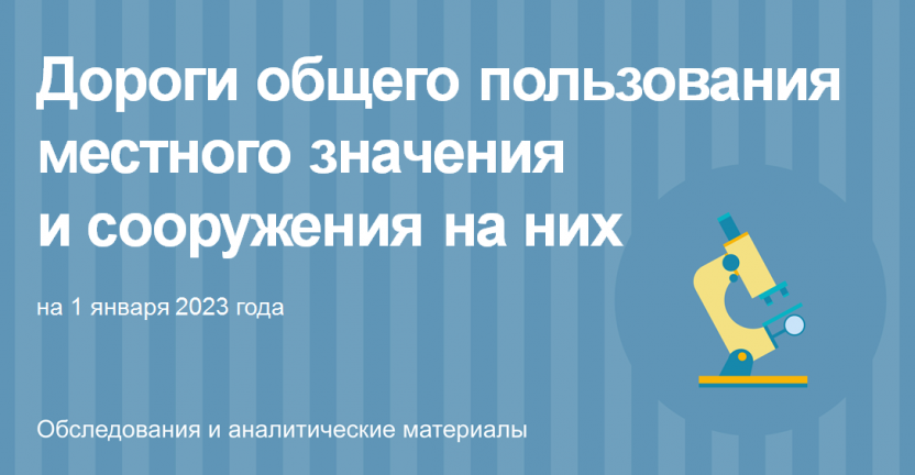 Дороги общего пользования местного значения и сооружения на них