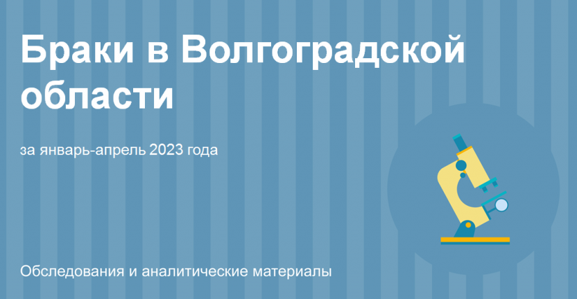 Браки в Волгоградской области