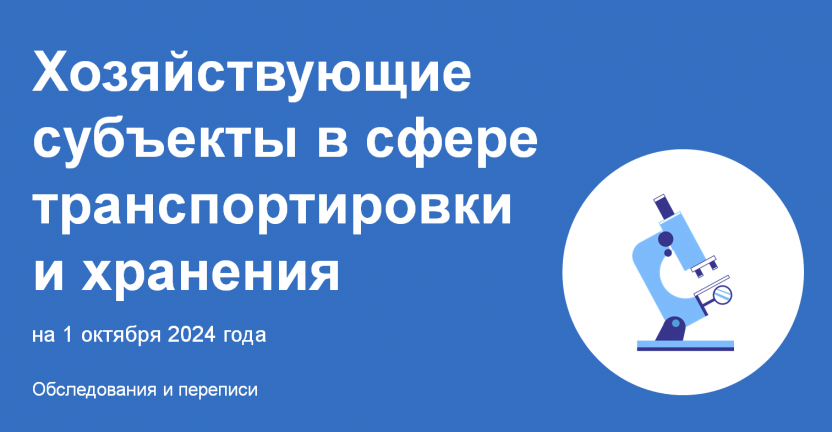 Хозяйствующие субъекты в сфере транспортировки и хранения