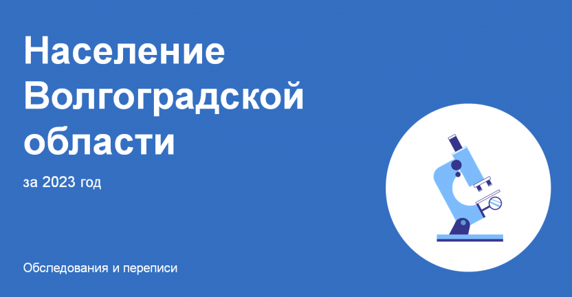 Население Волгоградской области